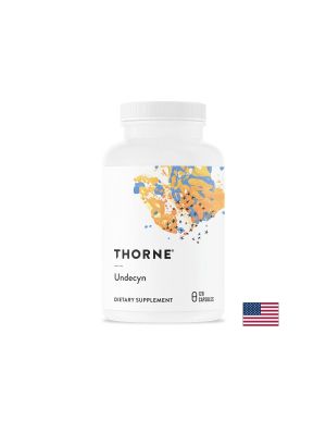 Баланс на чревната и вагинална флора - Ундецин (Undecyn), 120 капсули с удължено освобождаване Thorne