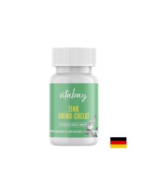 Цинк Хелат 30 мг | Zinc Chelated | Vitabay 240 табл.