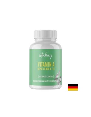 Имунитет - Витамин А (ретинил ацетат), 10000 IU х 240 капсули