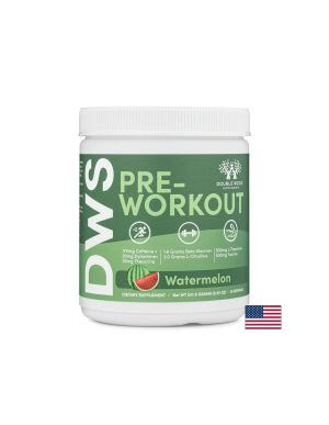 Pre-Workout L-Цитрулин + Бета аланин + Тирозин – Концентрация и издръжливост, диня, 241.8 g, 30 дози, прах