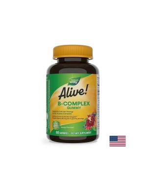 Алайв Б комплекс | B-Complex Gummies Alive | Nature’s Way, 60 желирани табл.