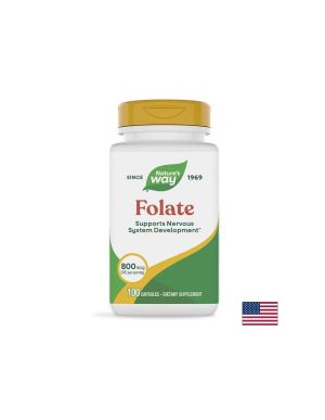  Фолат 800 мкг / Фолиева киселина 480 мкг | Folate | Nature’s Way, 100 капс.