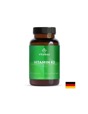Витамин К2 МК7 200 мкг | Vitamin K2 MK-7 | Vitabay, 90 табл.