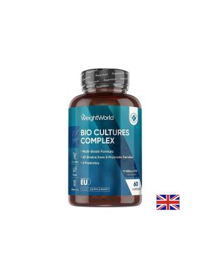 Пробиотичен комплекс – Чревен микробиом и имунитет, 38 млрд. пробиотици, 20 щама + пребиотици, 60 капсули