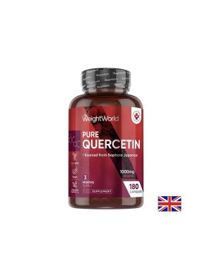 Кверцетин – При алергии и отслабен имунитет, 500 mg, 180 капсули