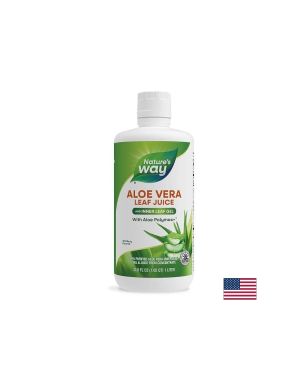 Алое вера ( гел и сок ) 60% | Aloe Vera Gel & Juice | Nature’s Way, 1 л.