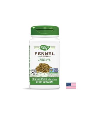 Копър Семе 480 мг | Fennel Seed | Nature’s Way, 100 капс.