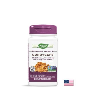 Кордицепс 500 мг | Cordyceps | Nature’s Way, 60 капс.