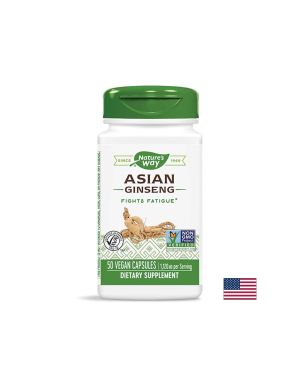 Корейски Женшен 560 мг | Panax Ginseng | Nature’s Way, 50 капс.