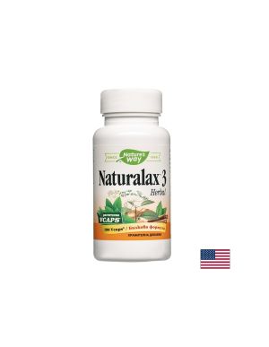 Билков Лаксатив Натуралакс | Naturalax 3 Herbal | Nature’s Way, 100 V капс.