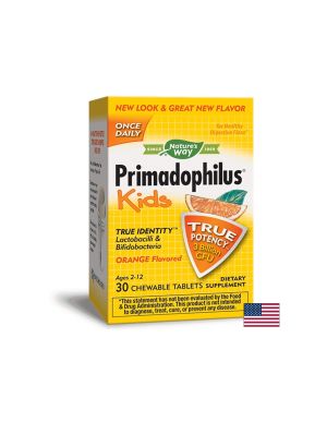 Примадофилус Пробиотик за Деца 3 млрд | Kids Probiotic | Nature’s Way, 30 дъвчащи табл.