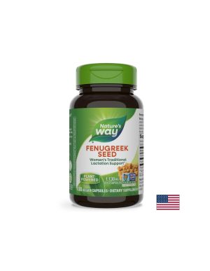 Сминдух Семе 610 мг | Fenugreek Seed | Nature’s Way, 100 капс.