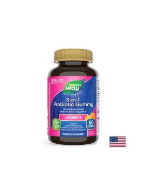 Пробиотик за жени 1 млрд. | 3-in-1 Women’s Probiotic |  Nature’s Way, 50 жел.табл.