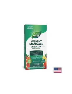 Формула за контрол на апетита, теглото и коремните мазнини | Weight Manager | Nature's way, 7 сашета