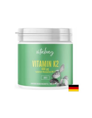 Витамин К2  и Д - Маноза на прах | Vitamin K2 & D-Mannose | Vitabay 100 гр.