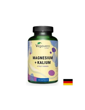 Магнезий + Калий | Magnesium + Kalium | Vegavero, 180 капс.