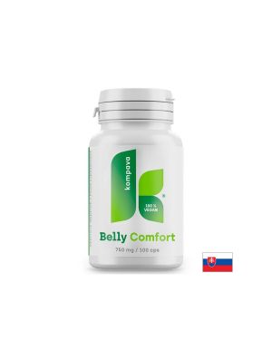 Belly Comfort – Билкова формула при запек, газове и раздразнено черво, 100 капсули
