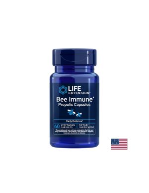 Прополис 200 mg x 60 капсули, Bee Immune Propolis, Life Extension