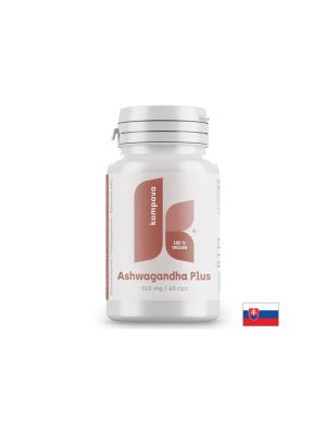 Ашваганда 348 mg + BioPerine® 2 mg Спокойствие и нервна система 60 капсули