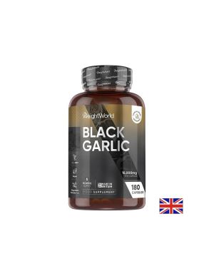 Черен чесън (екстракт)  | Black Garlic Extract | Weight World , 180 капс.