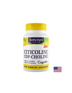 Цитиколин Cognizin® (CDP-холин), 250 mg, 30 растителни капсули