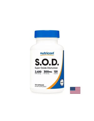 Супероксид дисмутаза (СОД), 300 mg / 2400 AU, 120 капсули
