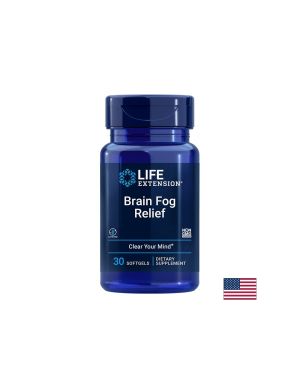 Формула за памет и концентрация | Brain Fog Relief | Life Extension, 30 софтгел капс.