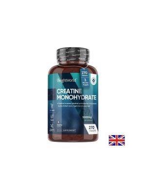 Креатин Монохидрат 1000 мг | Creatine Monohydrate | WeightWorld, 270 табл.