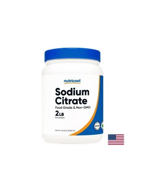 Натриев цитрат – Електролитен баланс | Sodium Citrate | Nutricost , 907 гр. прах