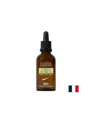Рициново масло за коса, кожа и нокти | Castor Oil | Luxeol, 50 мл.