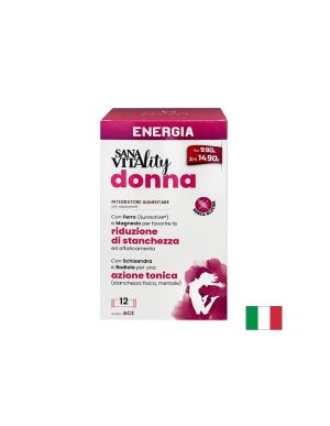 Формула за жени за жизненост и енергия |  Vitality and Energy, Formula for Women | SanaVitality, 12 сашета х 10  мл