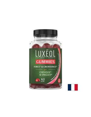 Формула за заздравяване и стимулиране на косата | Gummies Force et Croissance | Luxéol , 60 жел. табл.