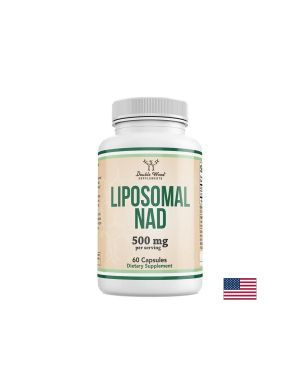 Липозомен NAD 250 мг | Liposomal NAD | Double Wood, 60 капс.