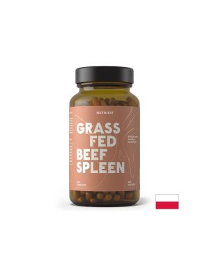 Говежди далак + Черен дроб 400 мг | Grass Fed Beef Spleen | Nutriest, 240 капс.
