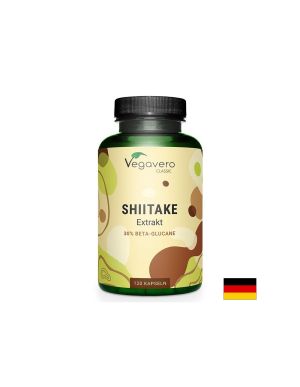 Шийтаке 750 мг | Shiitake Extrakt | Vegavero, 120 капс.