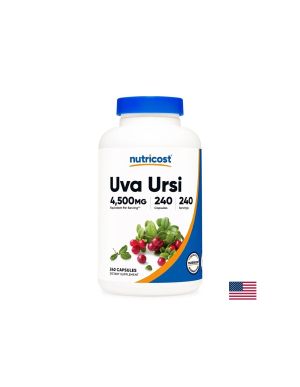 Мечо грозде 450 мг | Uva Ursi | Nutricost, 240 капс.
