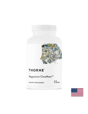 Магнезий Цитрат и Малат | Magnesium Citrate Malate | Thorne, 90 капс.