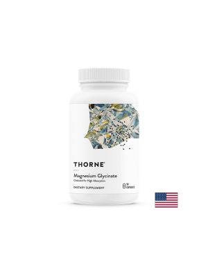 Магнезий глицинат 120 мг | Magnesium Glycinate | Thorne, 90 капс.