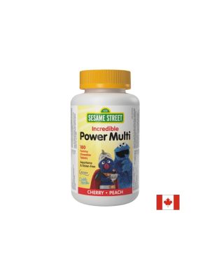 Мултивитамини за Деца | Kids Multivitamins | Webber Naturals, 180 дъвчащи табл.