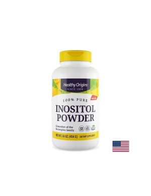 Инозитол на Прах 1800 мг | Inositol Powder | Healthy Origins, 454 гр, 252 дози