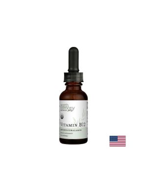Витамин Б12 метилкобаламин  2000 мкг | Liquid Vitamin B12 methylcobalamin | Earth Harmony Naturals, 29.6 мл капки