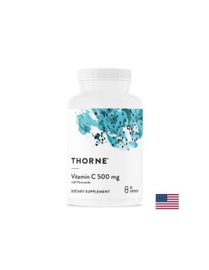 Витамин Ц 500 мг + Биофлавоноиди | Vitamin C + Flavonoids | Thorne, 90 капс.