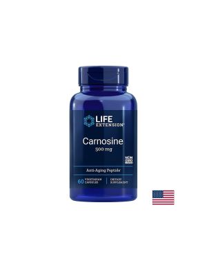 Л - Карнозин 500 мг | Carnosine | Life Extension, 60 капс.