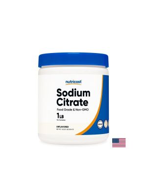 Натриев цитрат | Sodium Citrate Powder | Nutricost, 454 г прах