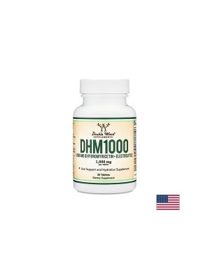 Дихидромирицетин + eлектролити | DHM 1000 | Dihydromyricetin + Electrolytes | Double Wood, 30 табл.