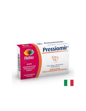 Подкрепа за кръвното налягане и сърцето | Blood Pressure Support Pressiomir | Fitobios, 30 табл.