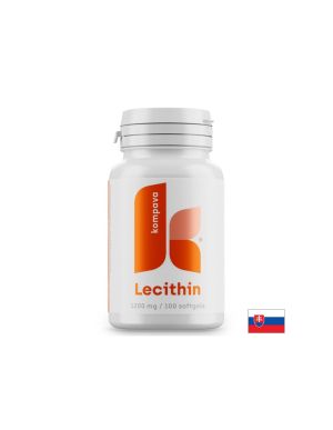Лецитин 2400 мг | Lecithin | Kompava, 100 софтгел капсули