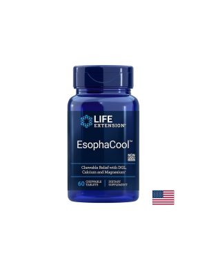 Добро храносмилане | EsophaCool™ | Life Extension, 60 дъвчащи табл.