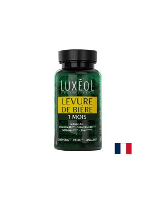 Бирена мая с витамин Б3, Цинк, Селен и Биотин | Levure de Bière | Luxéol, 90 капс.  