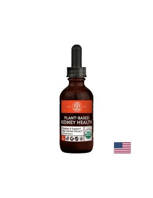Plant-Based Kidney Health Cleanse & Support Raw Herbal Extract / Билкова смес за здрави бъбреци, 59.2 ml Global Healing